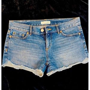 Loft Cutoff Distressed Denim Shorts